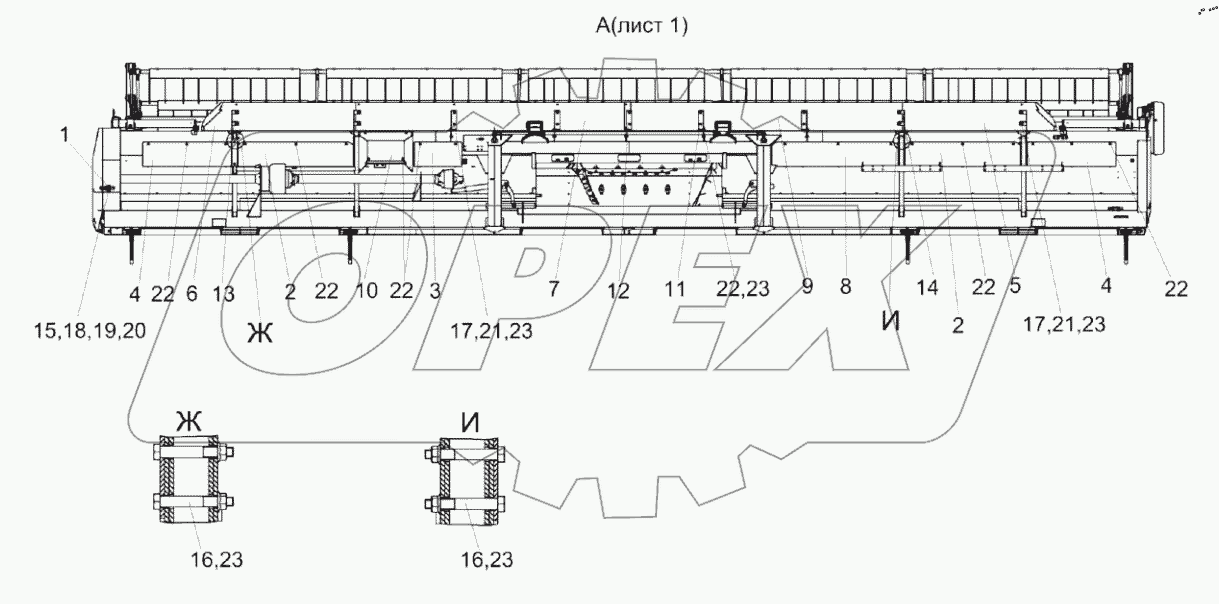  Установка ограждений КЗК-1492-1525000А