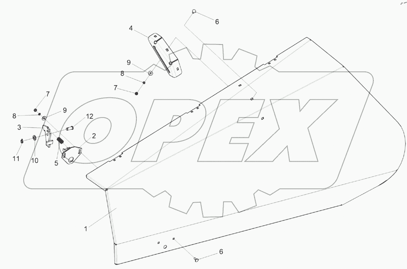  Ограждение КЗК-1492-1525010А