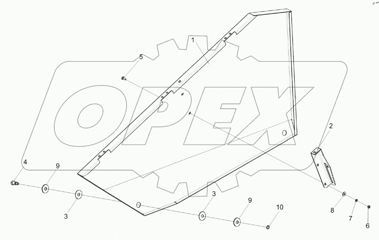  Ограждение КЗК-1492-1525050