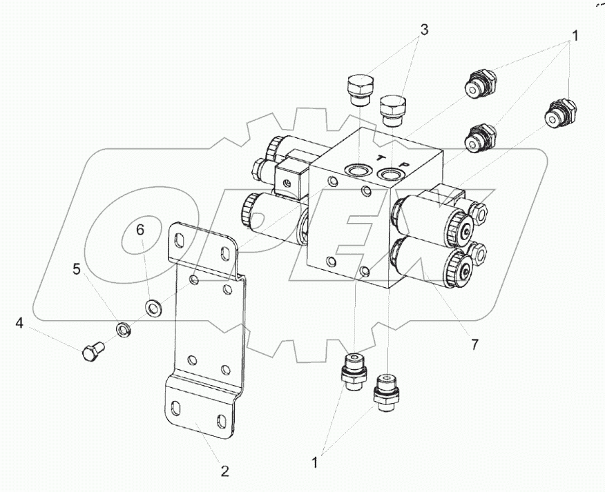  Гидроблок КЗК-1420-0689300