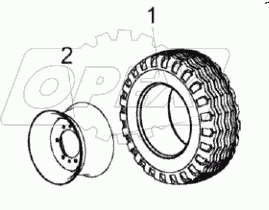  Колесо КЛ 0109500-01