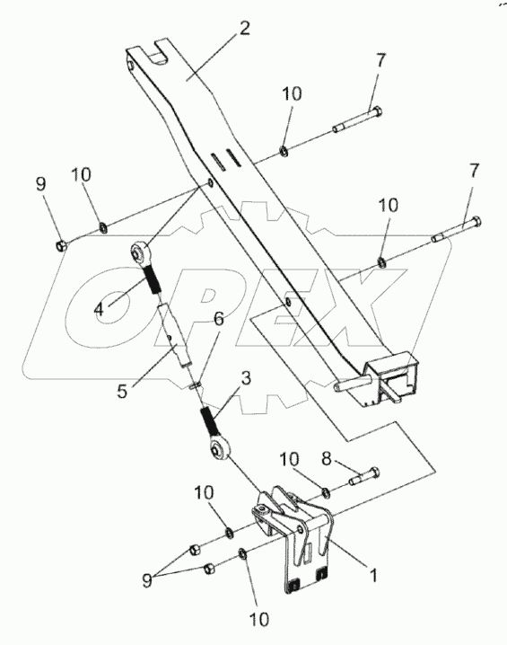  Ложемент КЗК-9-2-1594000