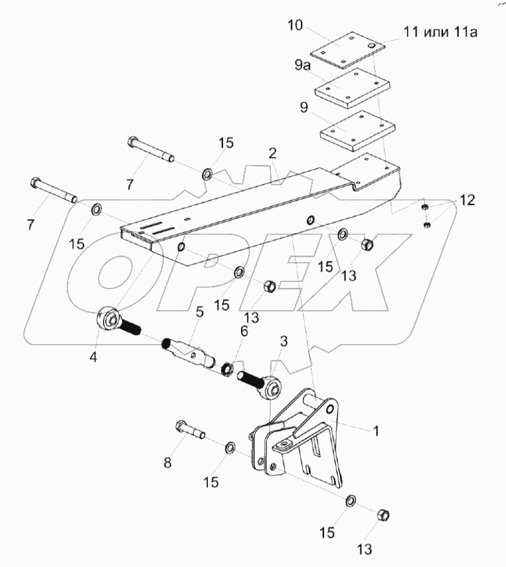  Ложемент КЗК-9-2-1595000А