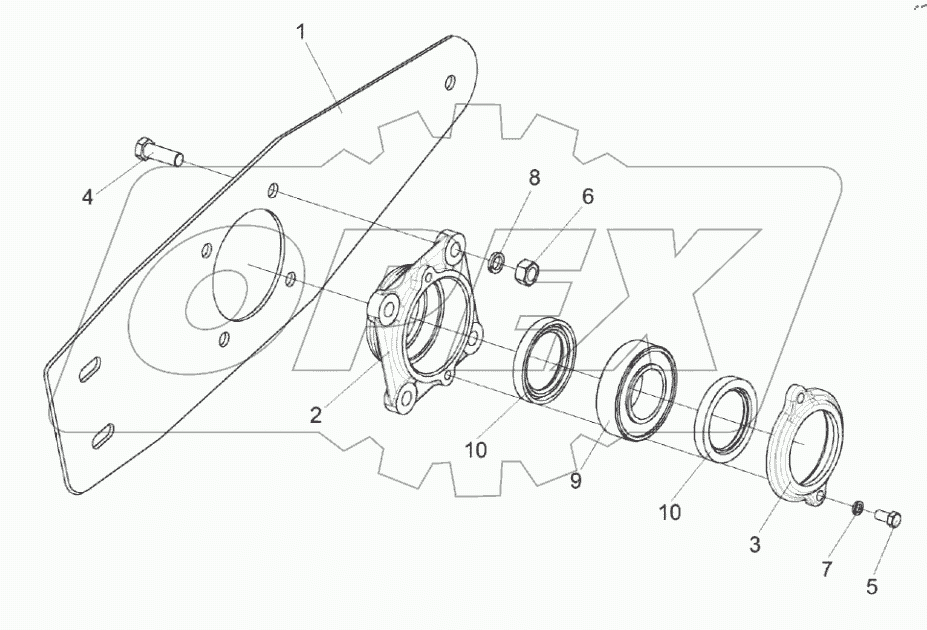  Опора КЗК-1475-2502110А