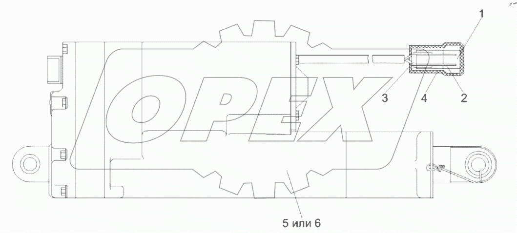  Электромеханизм КЗР 0700390-01