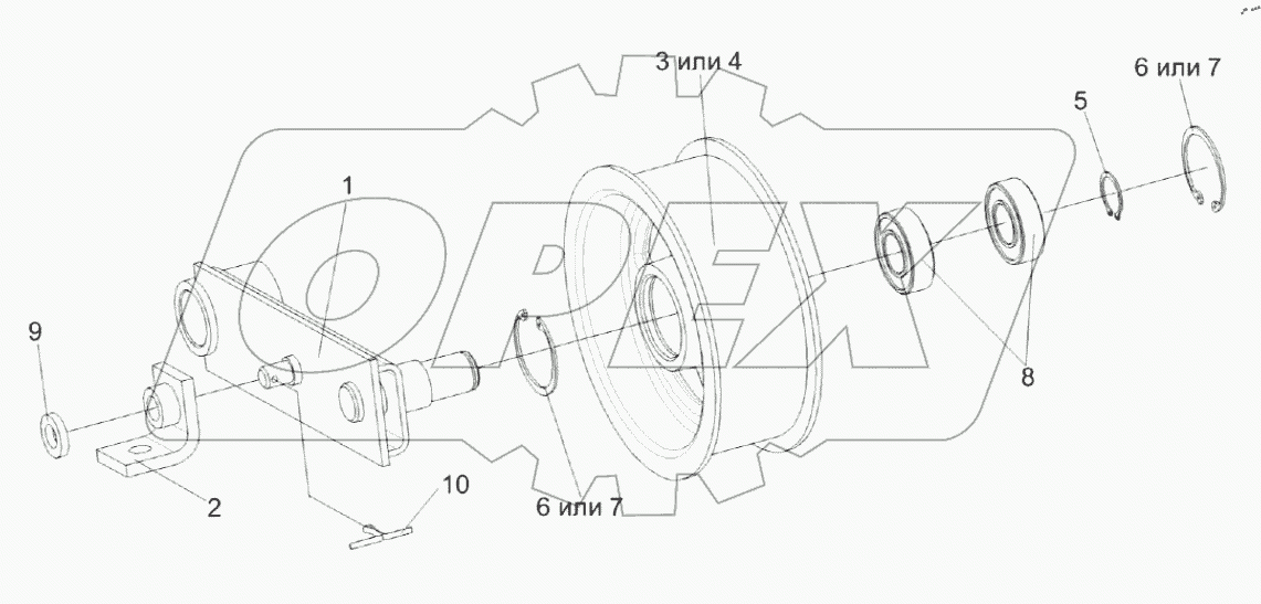  Устройство натяжное КЗР1512000
