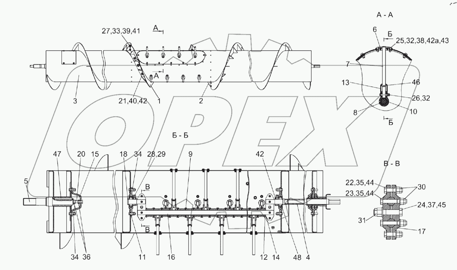  Шнек КЗК-12-1502000А
