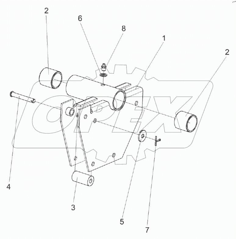  Направляющая КЗК-12-1573100-01