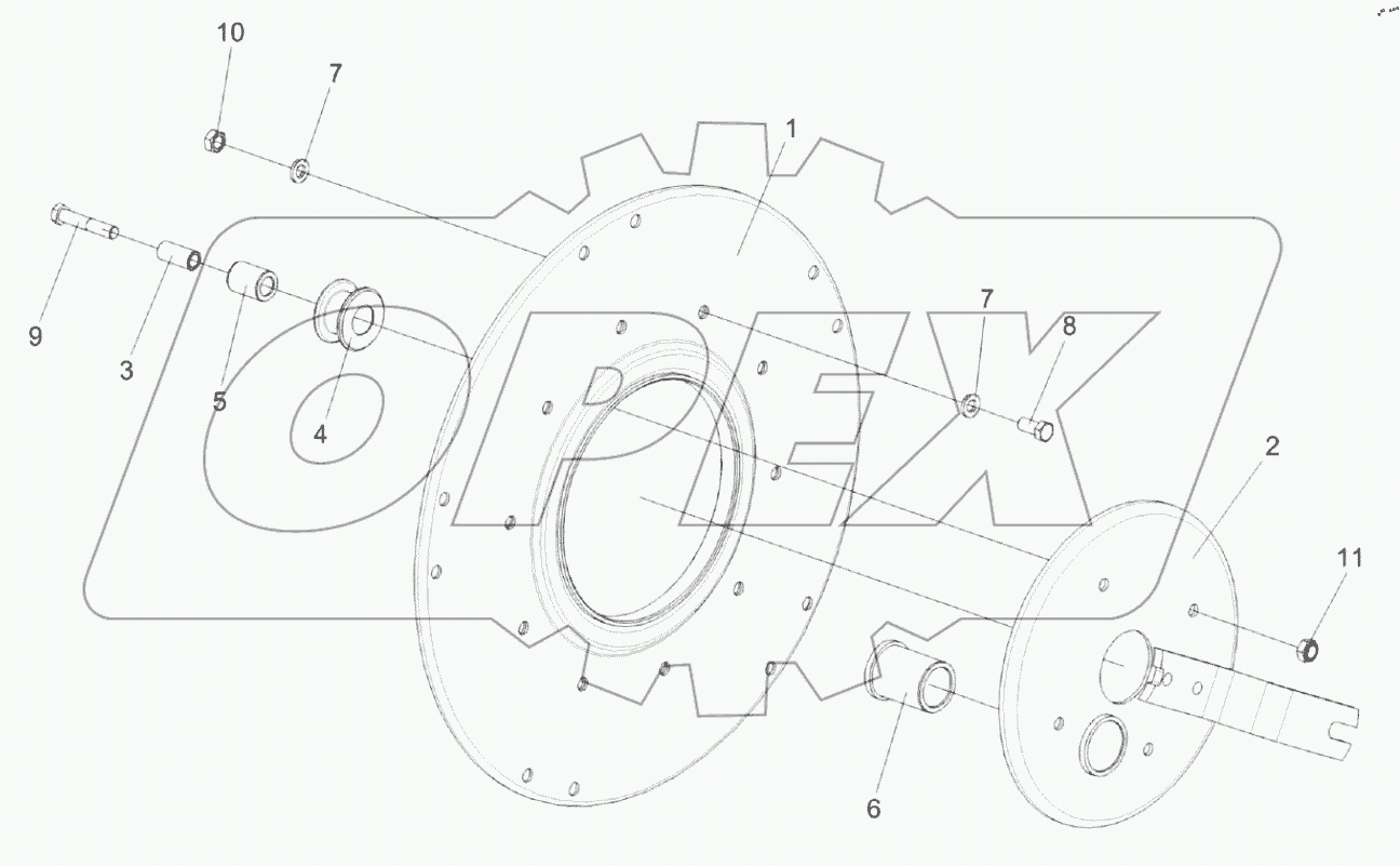  Эксцентрик КЗК-12-1573170
