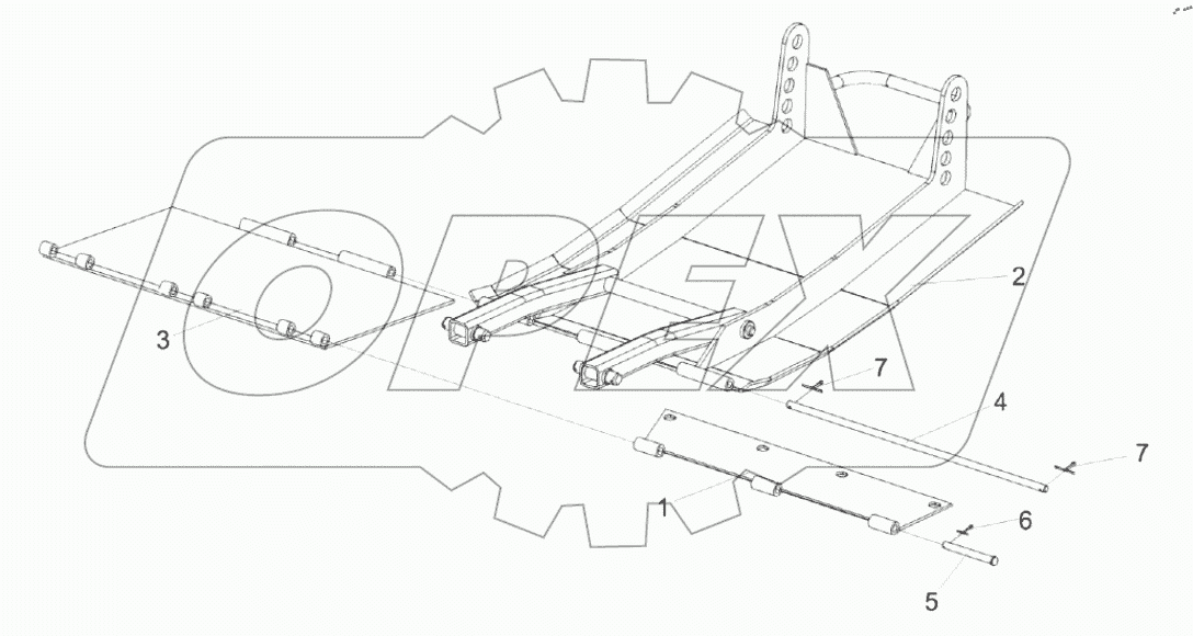  Башмак КЗР 1516300