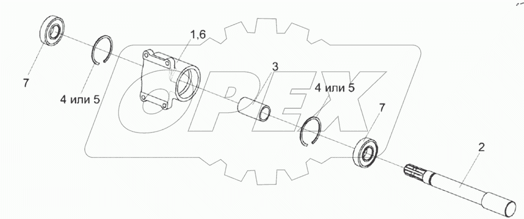  Контрпривод КЗР 1524000В