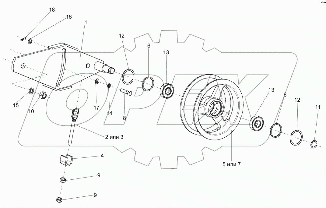 Устройство натяжное МКС 0533000