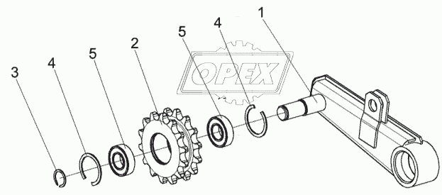 Устройство натяжное КЗК-10-0505120