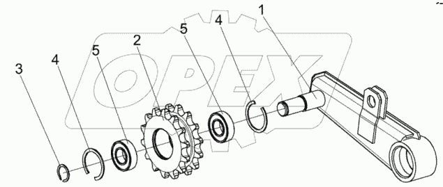 Устройство натяжное КЗК-10-0505120