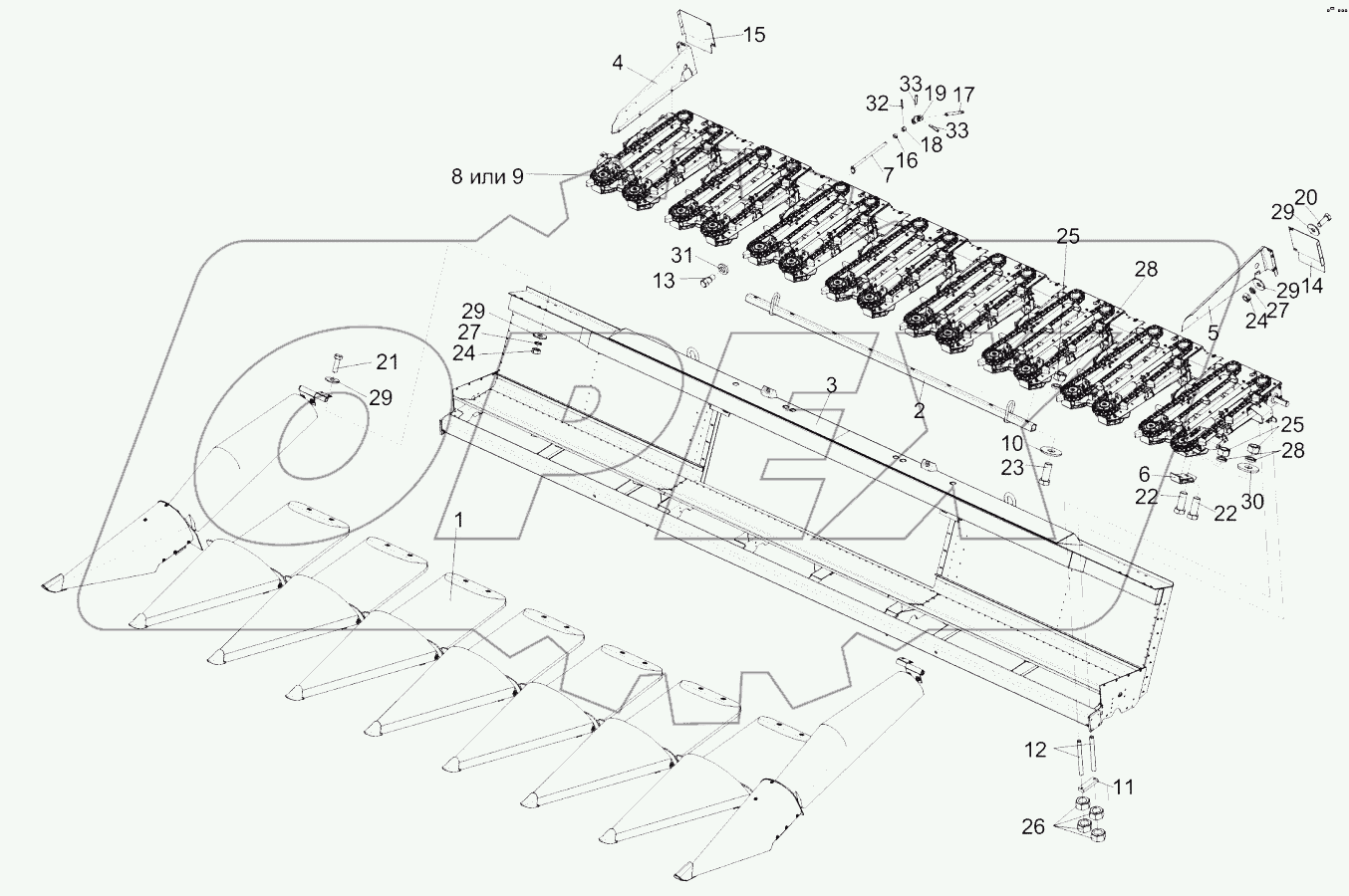 Жатка КЗК 0800000