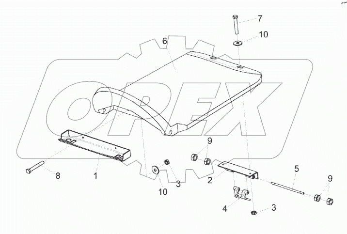  Кожух КЗК 0500040
