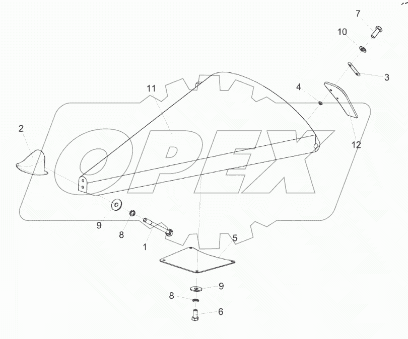  Носок КЗК 0500050
