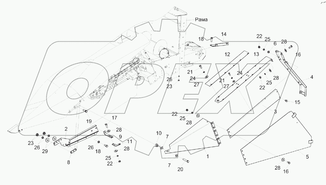  Жатка КЗК 0800000-01