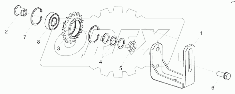  Устройство натяжное КПС-4-0523000