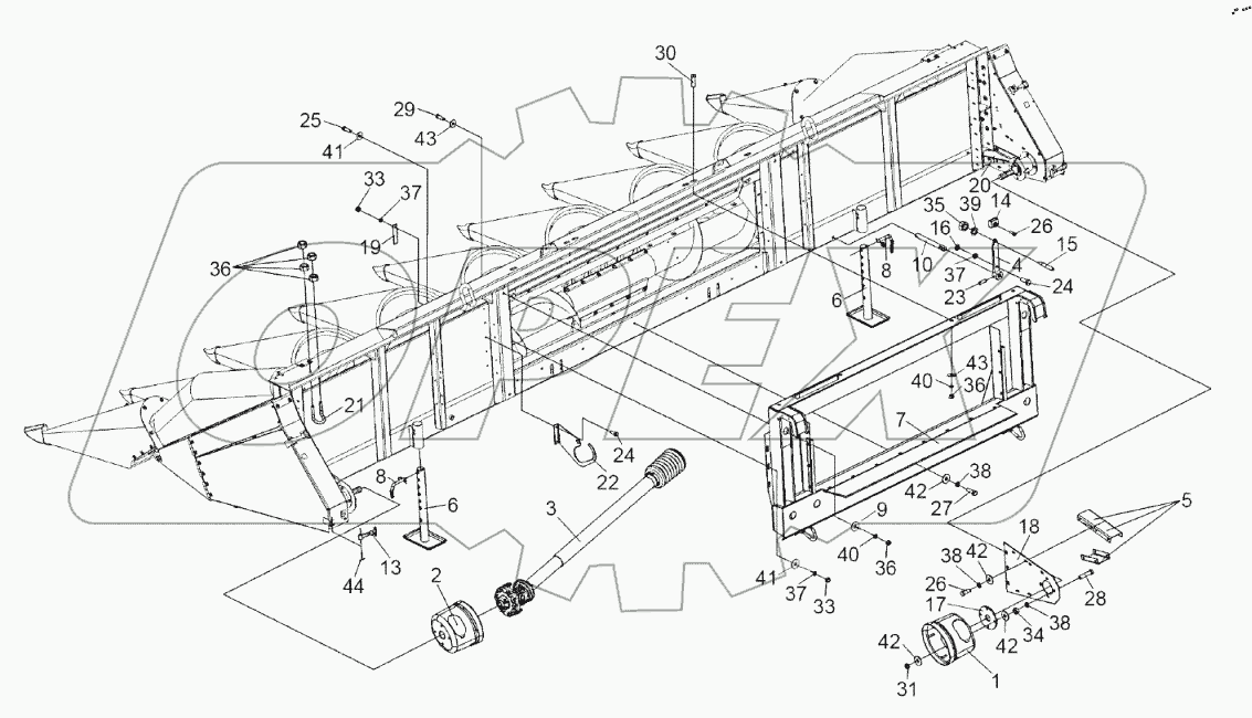  Жатка КЗК 0800000-01