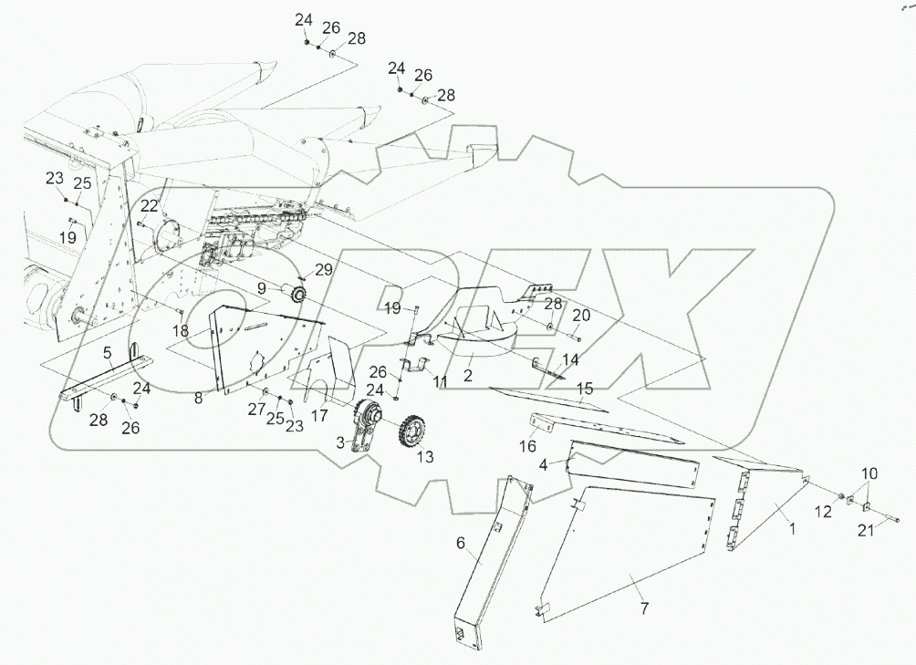  Жатка КЗК 0800000-01