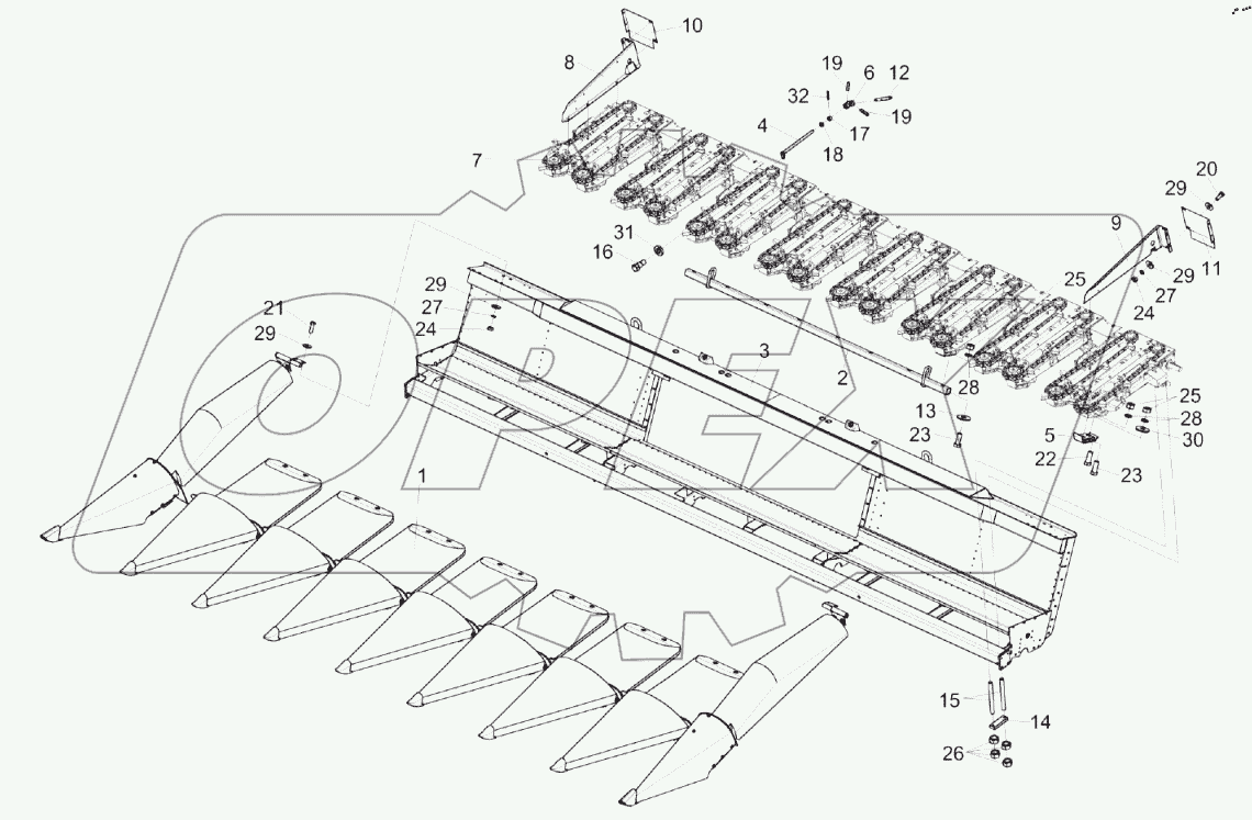  Жатка КЗК 0800000-01