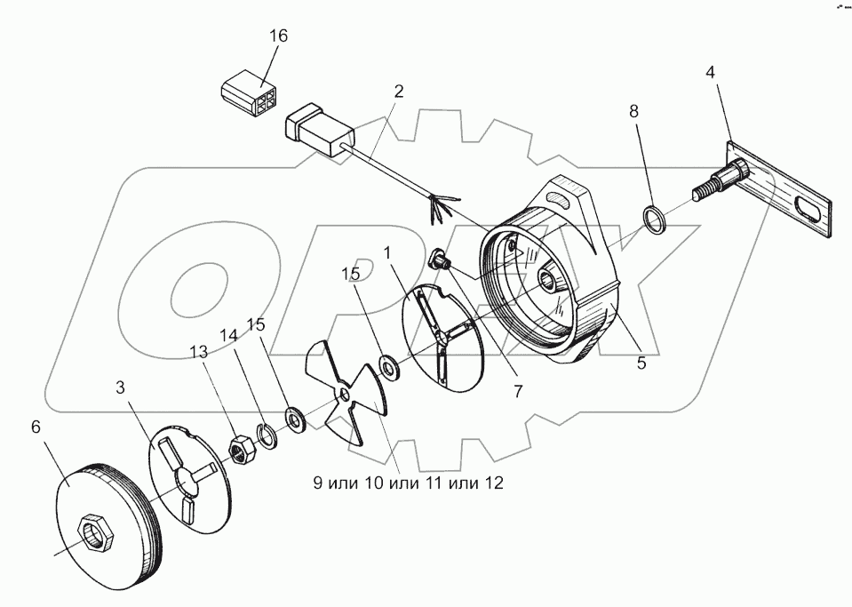  Датчик положения ПКК 0152000В