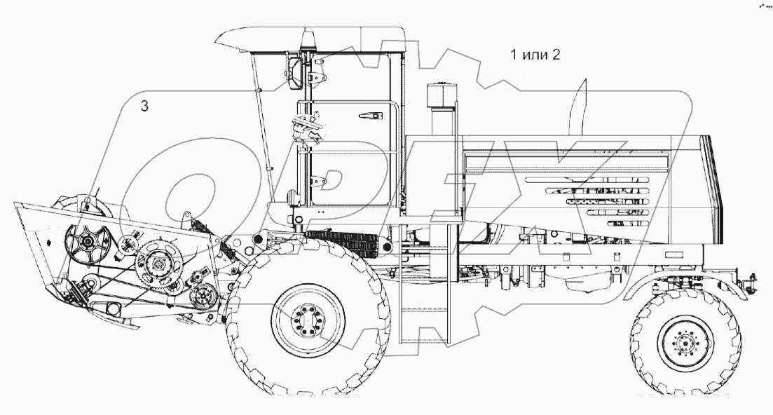  Косилка самоходная КС-100