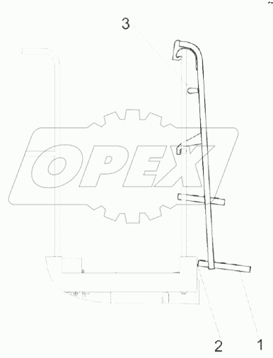  Установка лестницы КС-100-0100110