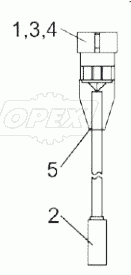  Датчик оборотов КВК 0700770