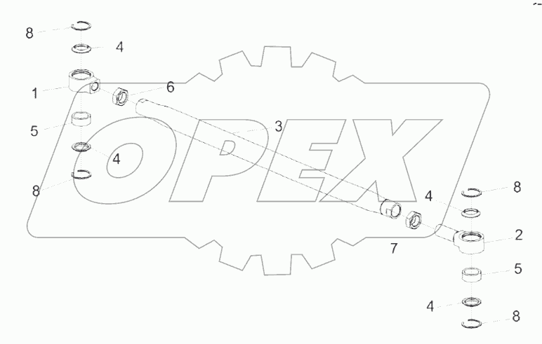  Тяга КС-200-0109040