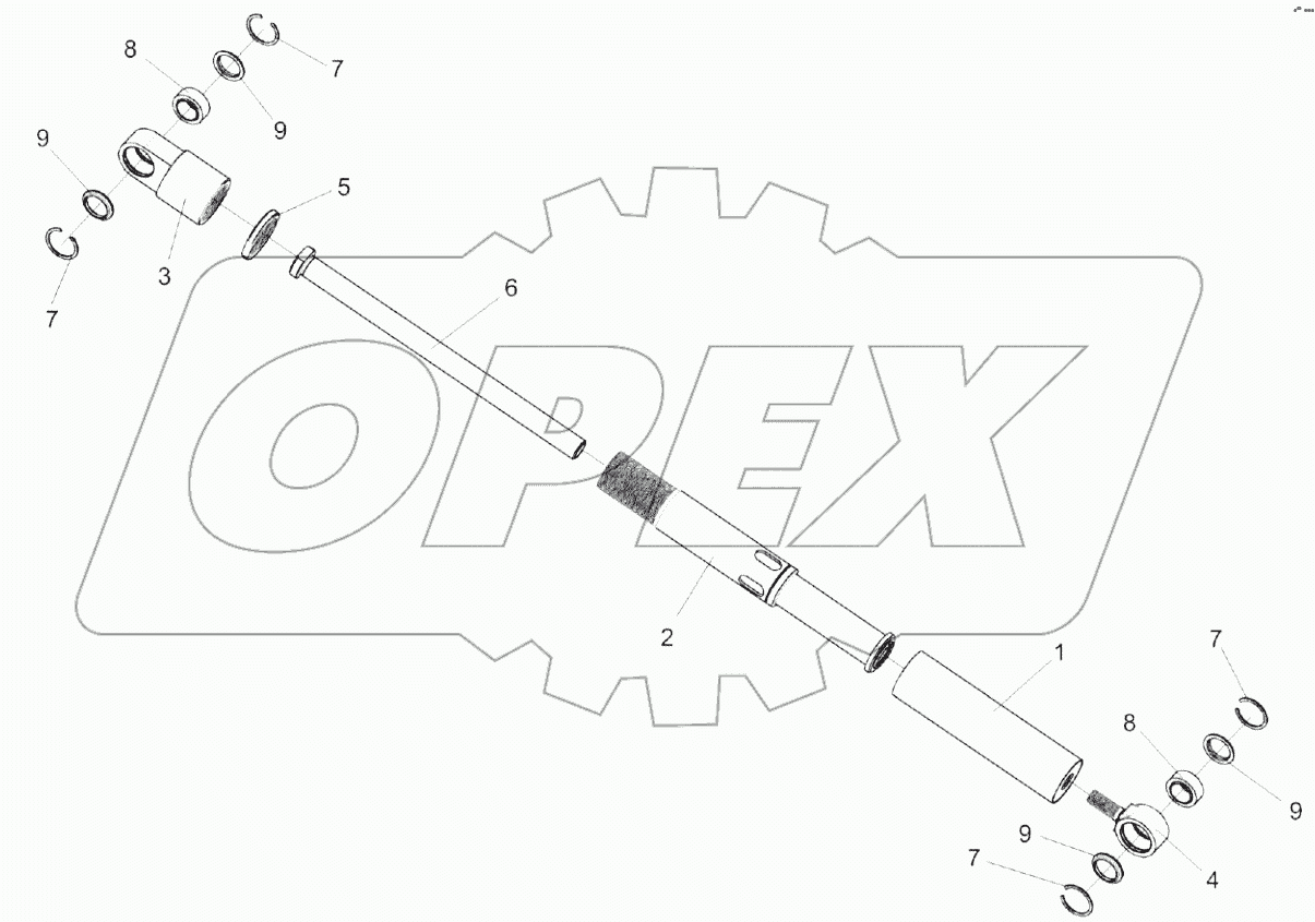  Растяжка КС-100-0154060