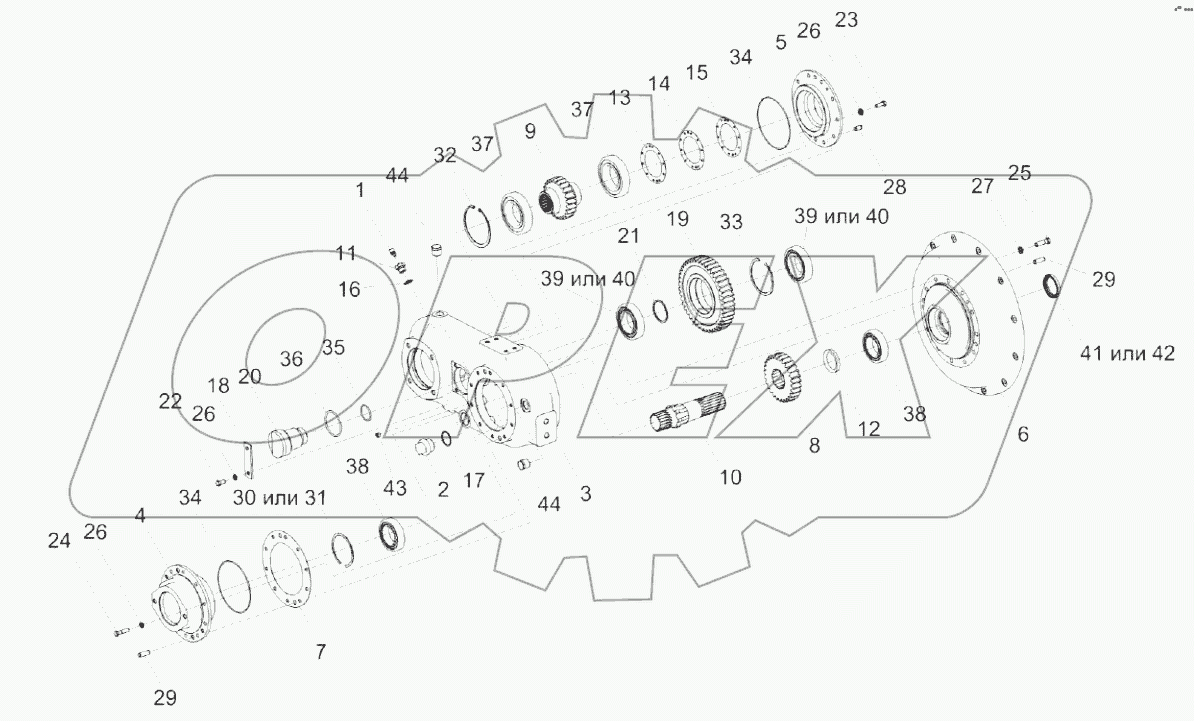 Мультипликатор КС-100-0114000