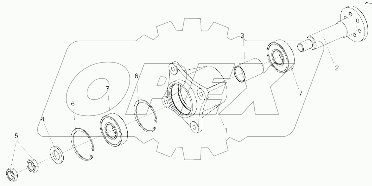  Привод вентилятора КЗК 0106370А