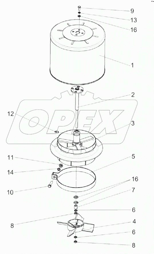  Воздухозаборник вращающийся КЗК-12-3-0126420