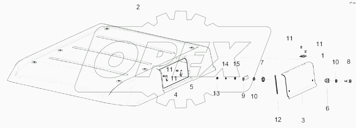  Крыша КС-100-0120140