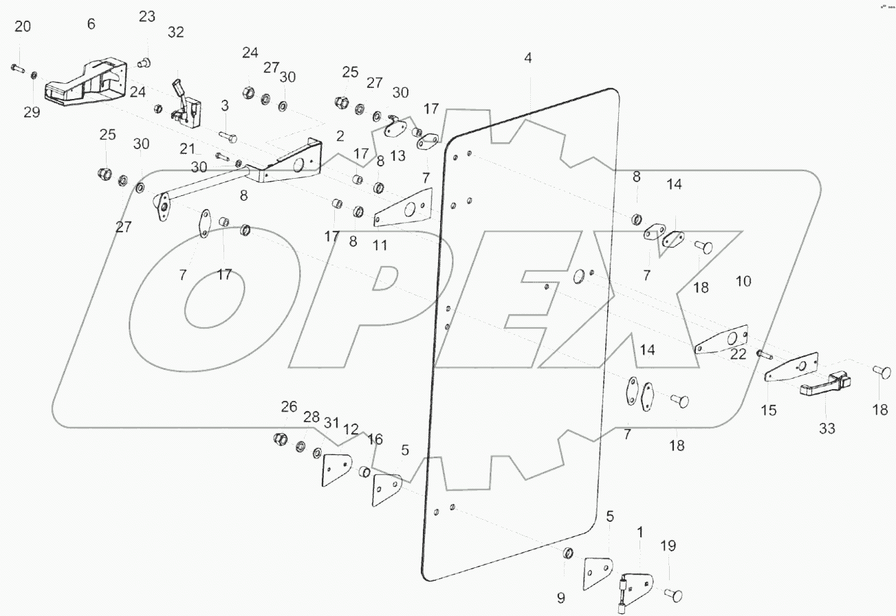  Дверь КЗК-5-0120390