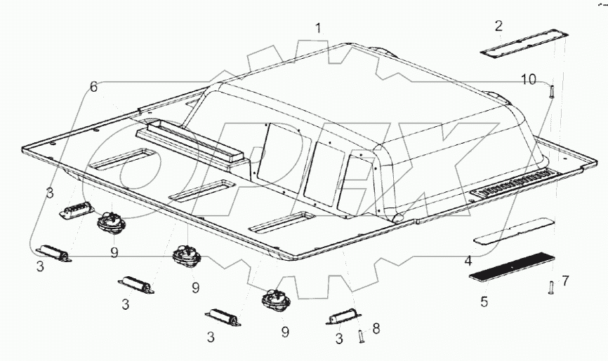  Облицовка КЗК-5-0120420-01