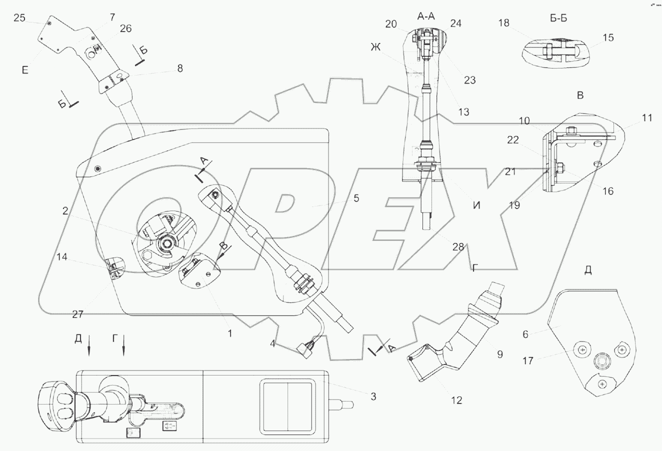  Блок управления КС-100-0119890