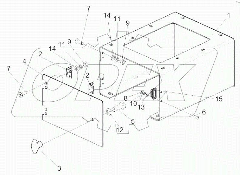  Кронштейн КЗК-12-0119300