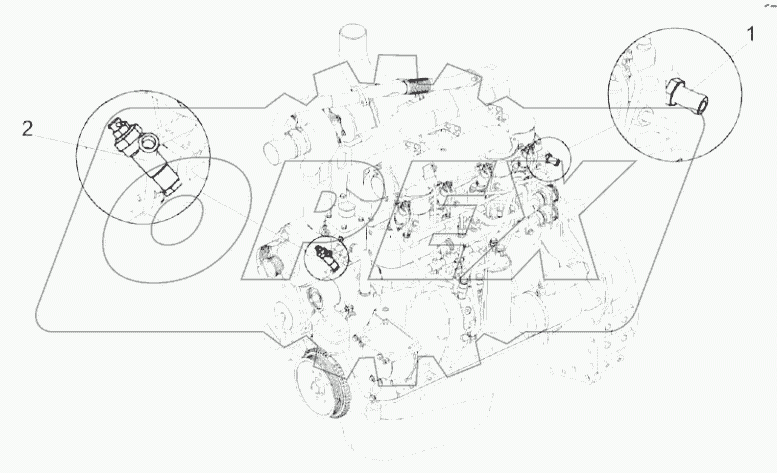  Установка оборудования отопителя КС-100-0121160
