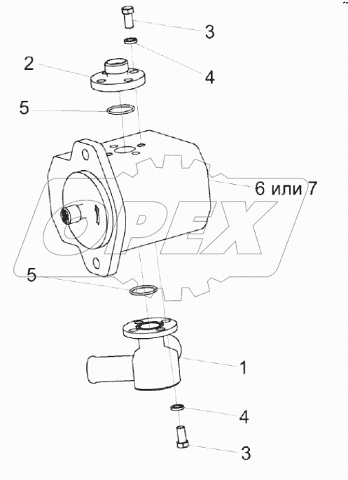  Гидронасос КС-100-0604110