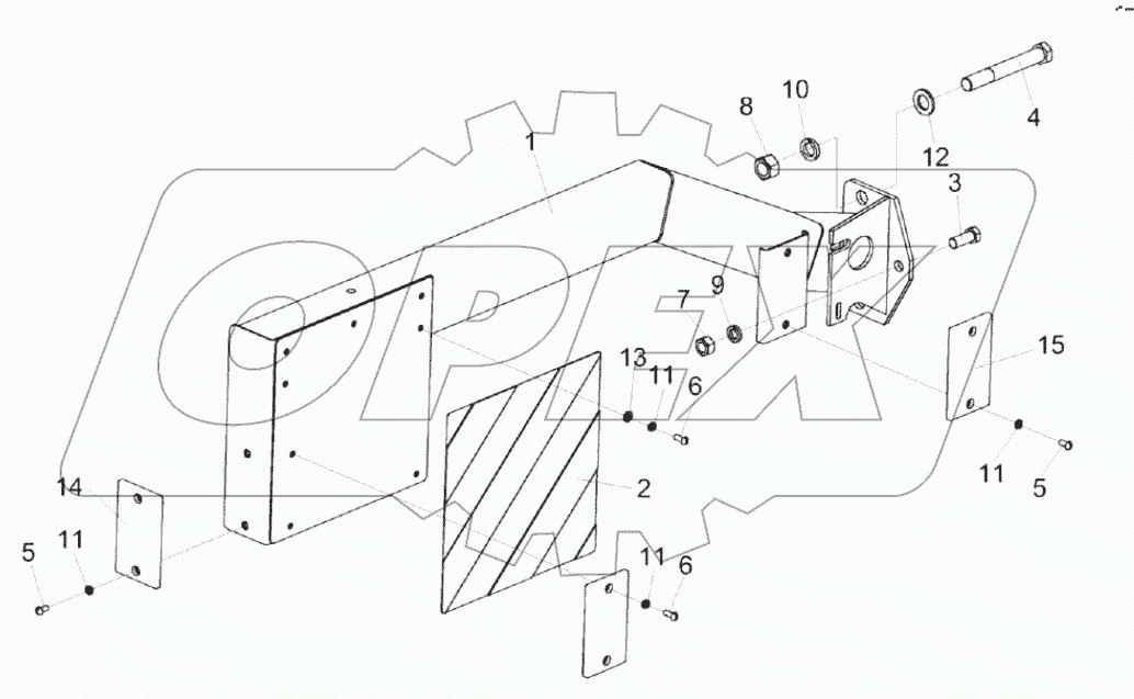  Установка опоры КС-100-2-0100030