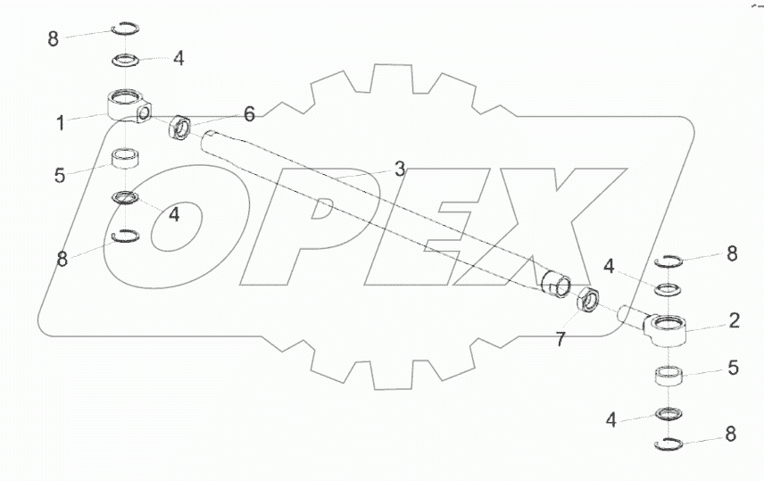  Тяга КС-200-0109040