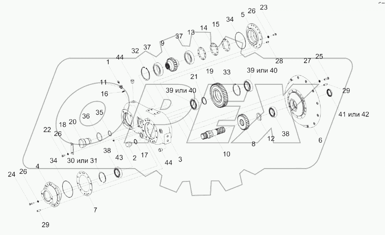  Мультипликатор КС-100-0114000