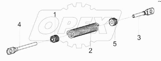  Растяжка КСК-6025-0117310