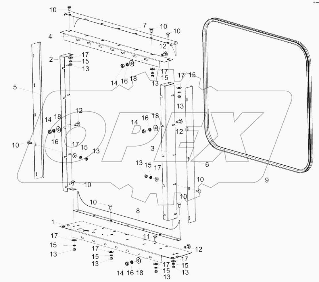  Установка уплотнений КС-100-0116090