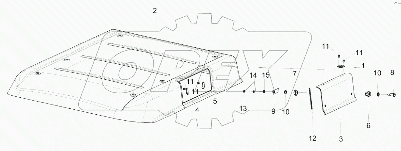  Крыша КС-100-0120140-01