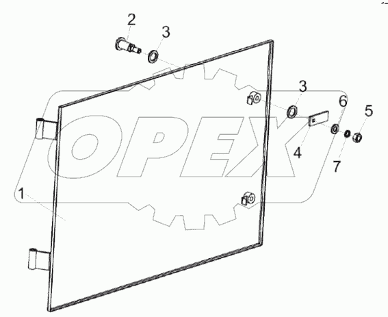  Дверь КЗК-5-0120210
