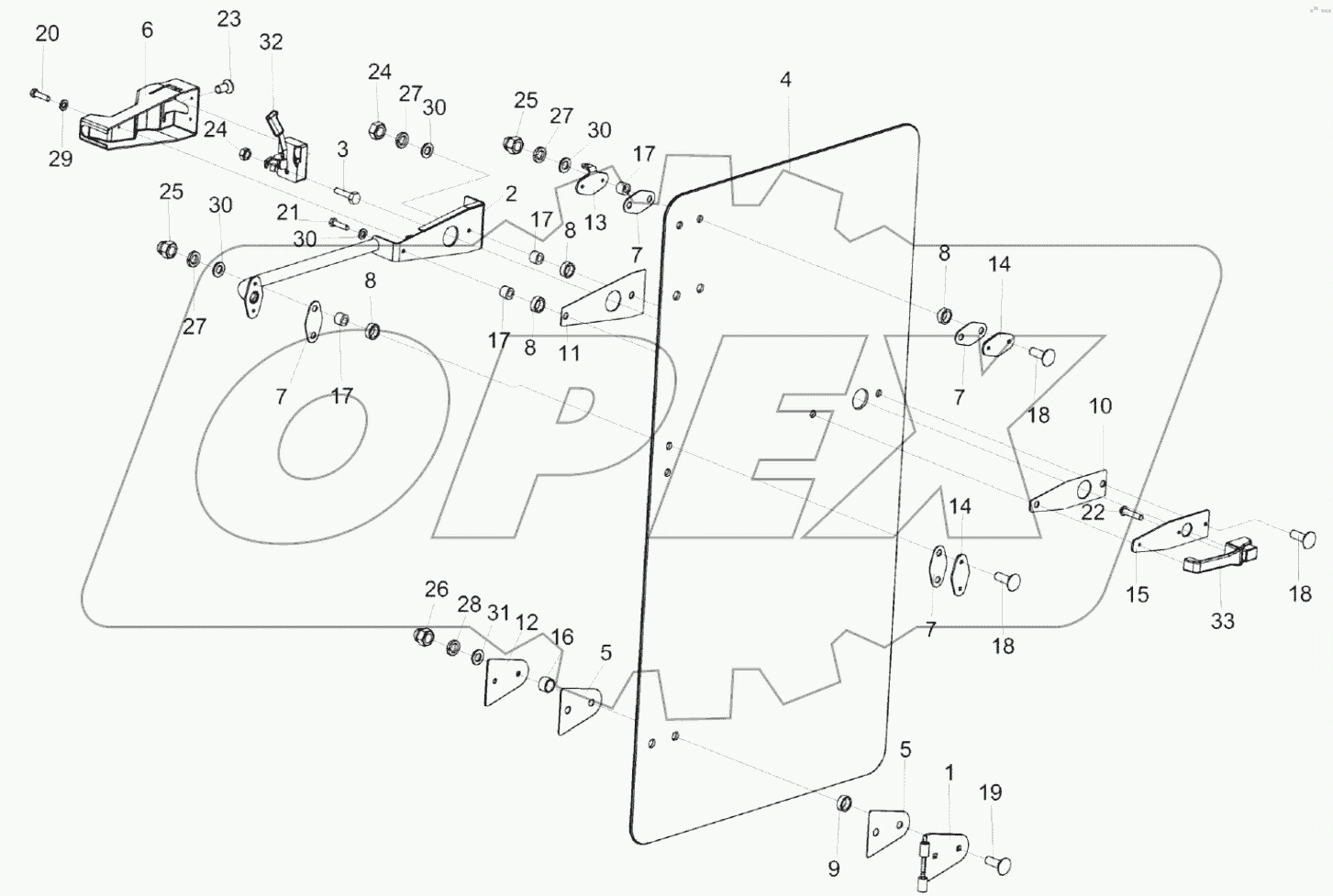  Дверь КЗК-5-0120390